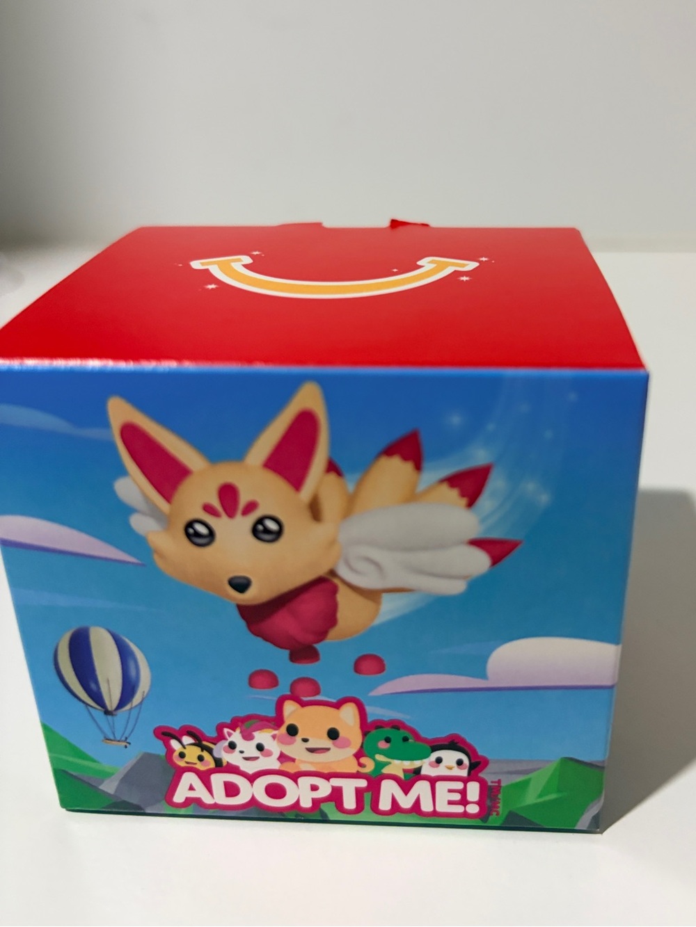 2025 McDonald's Happy Meal toy featuring the Kitsune Adopy Me!